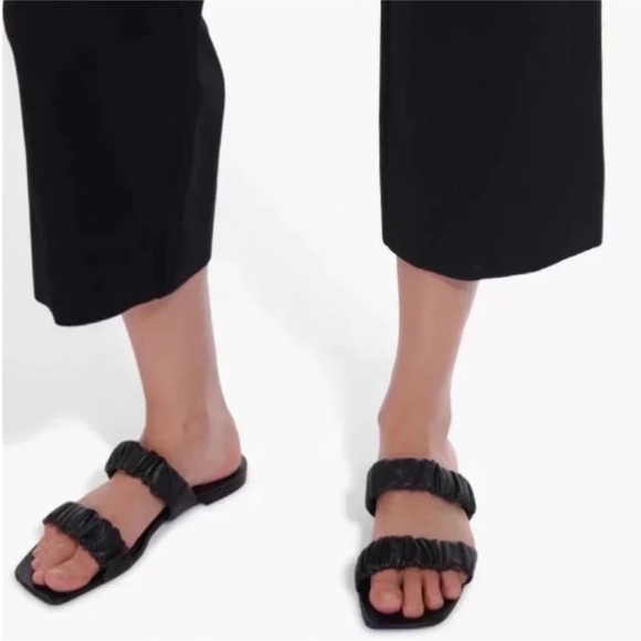 Staud maya ruched sandals size 37 - Picture 4 of 5